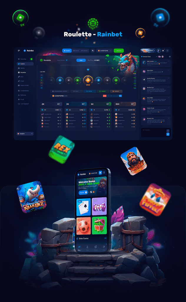 Rainbet-recension 2026 - Den ultimata kryptospelupplevelsen